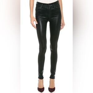 NWOT-CITIZENS OF HUMANITY Rocker Ankle high rise skinny jean faux leather coated